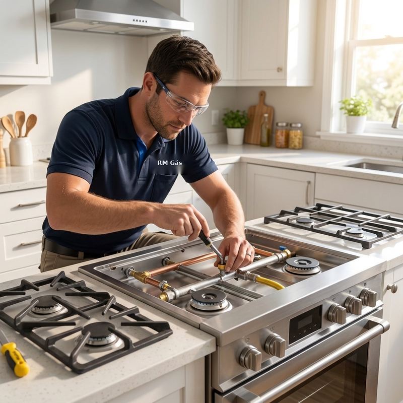 Fogões e cooktops para conversão de gás em Sorocaba